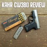 the kahr cw380 and a box of ammo