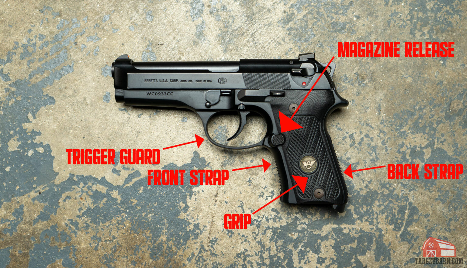 Parts of a Pistol Explained + Diagram